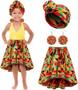 Girls Kente Set