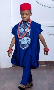 Blue Agbada