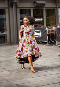 Boss Chic Patterned Dress