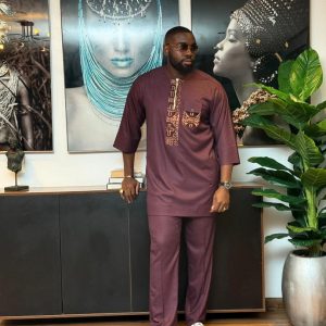 Men's Cashmere Two-piece AT20