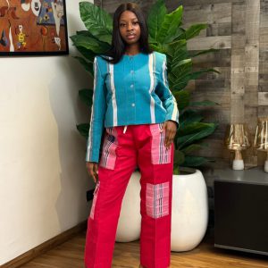 Women's Aso-oke Two-piece AT40