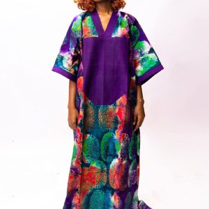 Women's Adire Cotton Bubu AT52