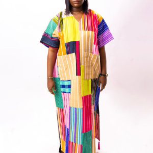 Women's Aso-oke patches Bubu AT60