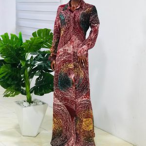 Adire Shirt Dress