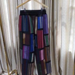 Aso-Oke Patched Pants