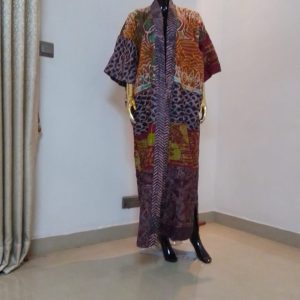 Adire mix Kimono
